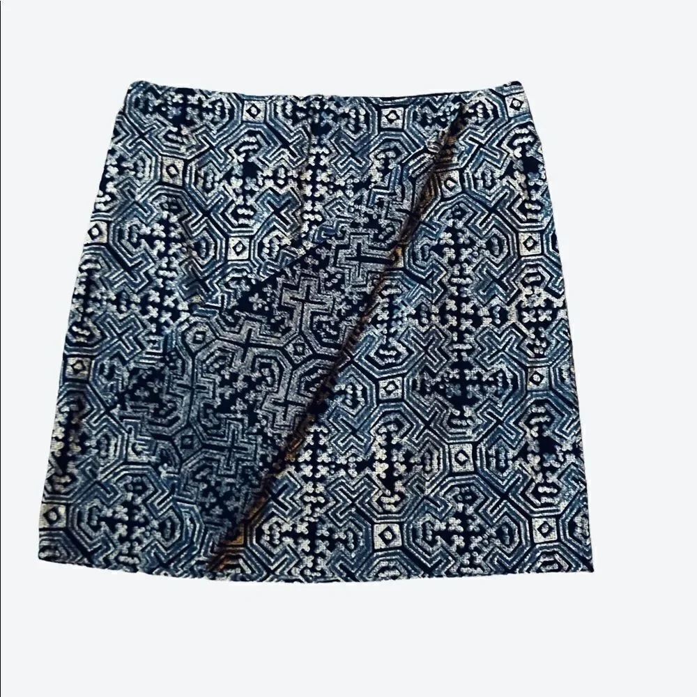 DKNYC blue pattern